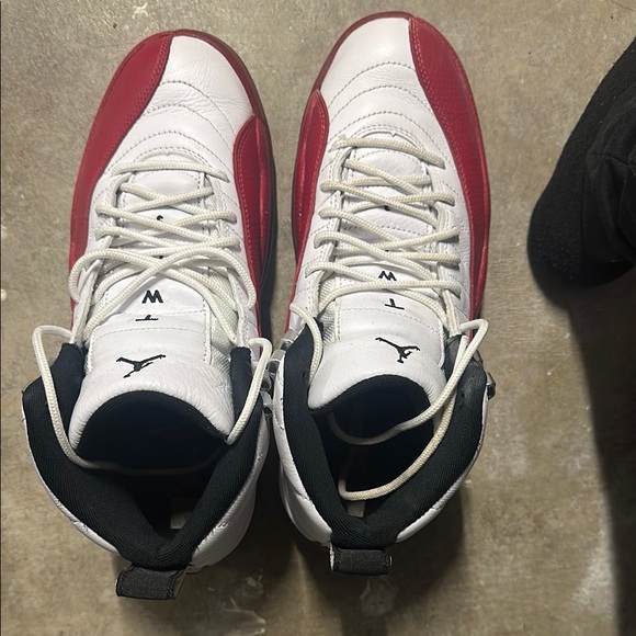 Jordan Other - Jordan White and Red Sneakers Classic Design